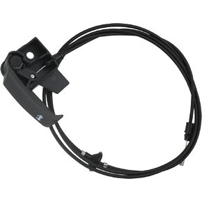 Hood Release Cable Pull Handle Assembly 15142953 912-017 Compatible with 1999-2007 Chevy Avalanche Silverado Suburban Tahoe, GMC Sierra Yukon, Cadillac Escalade Pickup Truck