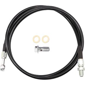 FZJDSD Stainless Steel Clutch Line Compatible with Honda Civic 1992-2000 Compatible with Honda Del Sol 1993-1997 Compatible with Acura Integra 1994-2001 B/D Series Motors