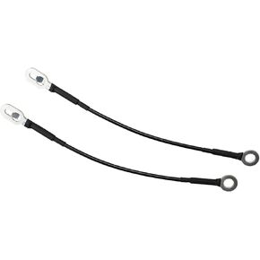 RLB-HILON Tailgate Cable Compatible with Chevy GMC C/K 1500 2500 3500 Pickup Truck 1988 to 2000 Year, Lift Gate Support Straps Pickup