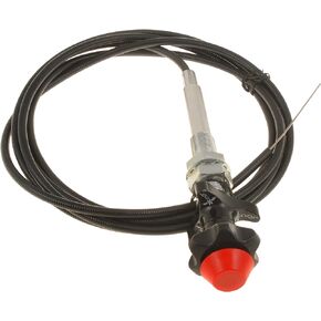 Control Cables With 2 In. Black Knob, 10 Ft. Length