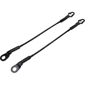 DRIVESTAR Tailgate Cables for Chevy Silverado Avalanche for GMC Sierra for Cadillac Escalade for Hummer H2-2 PCS OE Quality 15-1/8 in Tailgate Support Cables, 16637944 88980509