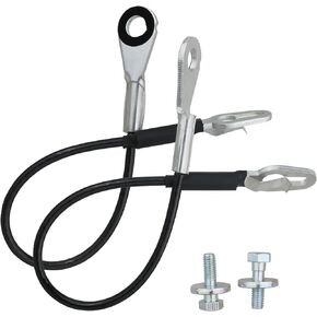 APPERFiT Tailgate Cable Strap with Bolt Compatible with 2007-2016 Chevrolet Chevy Silverado GMC Sierra 1500 2500 HD 3500 HD Tailgate Parts Replaces 25838260 25838261 11609938