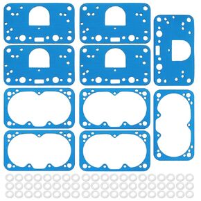 Carburetor Gasket Assortment, Fuel Bowl Gasket Service Kit for Holley 8-2000 M2300 4150 Replace 8-2000QFT