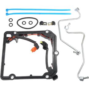 حشية دائرية لمضخة حقن الوقود الداخلية/الديزل من Hihaha لسيارة Ford F250 F350 Super Duty 6.4L للديزل Powerstroke/مع مكونات/متينة/بلاستيك/مجموعة واحدة/أسود in Kuwait