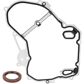 Timing Cover Gasket Kit - Compatible with 2.0L 2.4L Chevrolet Cobalt, Equinox, HHR, Malibu, GMC Terrain, Buick Regal, Verano - Replace TCS46079, 24435052