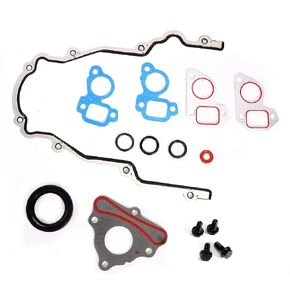 LS Camshaft Thrust Retainer Plate Gasket Seal Cam w/Bolt,Timing Cover Gasket Set,Water Pump Gasket,Crankshaft Seal,for GM Gen III IV V LSX LS1 LT1 L83 L86 L87 L84 LT4 LQ4 LQ9 LS2 LS3,4.8/5.3/6.0/6.2L