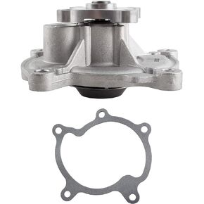 MYSMOT 252-897 Water Pump with Gasket for Buick Lucerne 2009-2011 Terraza 2006-2007 Chevrolet Impala 2006-2011 Malibu 2007-2010 Monte Carlo 2006-2007 Pontiac G6 2006-2010 Saturn Vue 2008-2010