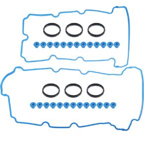 X AUTOHAUX Valve Cover Gasket Set for Ford Escape 3.0L V6 2006-2008 for Mazda Tribute 3.0L V6 2005-2006 for Mercury