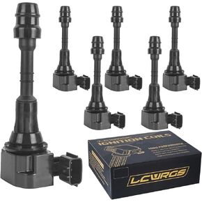 Ignition Coil Packs for 2002 2003 2004 2005 2006 2007 2008 2009 Nissan Maxima Murano Altima Xterra Quest Frontier Pathfinder Infiniti I35 QX4 Suzuki Equator 3.5L 4.0L V6 Coils UF349 C1406 - Set of 6
