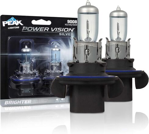 PEAK Power Vision Auto High Performance 9008/H13 65/55W المصابيح الأمامية (عبوتان) in Saudi Arabia