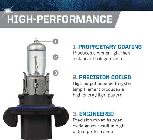 PEAK Power Vision Auto High Performance 9008/H13 65/55W المصابيح الأمامية (عبوتان) in Saudi Arabia