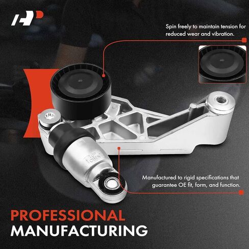 مجموعة شد الحزام الممتازة مع بكرة متوافقة مع Jeep JK Wrangler 2012 2013 2014 2015 2016 2017 2018 V6 3.6L، استبدال # 04627038AA، 4627038AA in Saudi Arabia