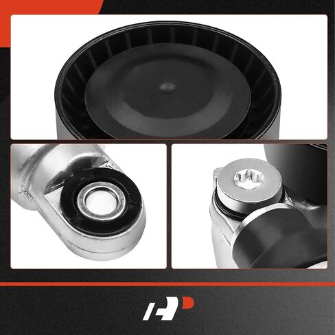 مجموعة شد الحزام الممتازة مع بكرة متوافقة مع Jeep JK Wrangler 2012 2013 2014 2015 2016 2017 2018 V6 3.6L، استبدال # 04627038AA، 4627038AA in Saudi Arabia