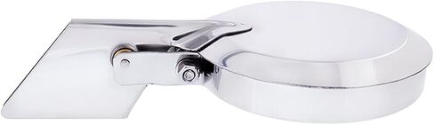 United Pacific 21326 Stainless Steel Rain Cap for 5" Diameter Straight Stack, 430 Stainless Steel Construction, Counter-Balance Design – 5" – ONE Unit in Saudi Arabia