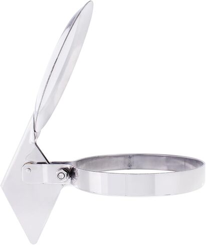 United Pacific 21326 Stainless Steel Rain Cap for 5" Diameter Straight Stack, 430 Stainless Steel Construction, Counter-Balance Design – 5" – ONE Unit in Saudi Arabia