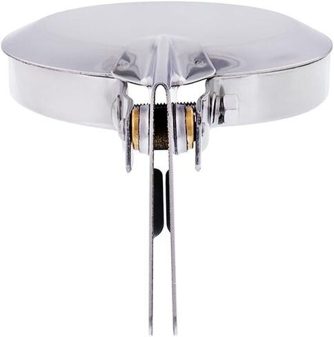 United Pacific 21326 Stainless Steel Rain Cap for 5" Diameter Straight Stack, 430 Stainless Steel Construction, Counter-Balance Design – 5" – ONE Unit in Saudi Arabia