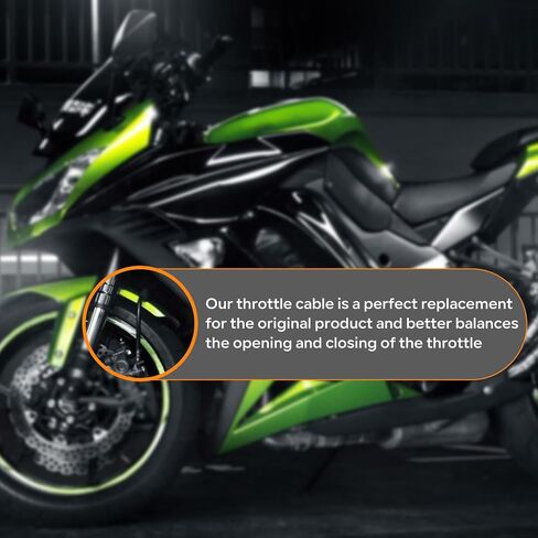 كابل عداد السرعة MOTOPARTY 39 بوصة يستبدل Kawasaki بغطاء غبار in Kuwait