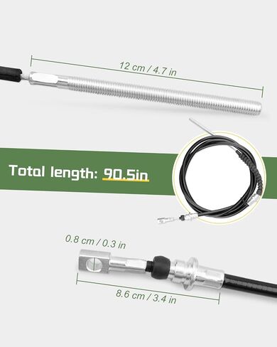 Replacement Manual Transmission Clutch Cable Fit for Chevy GMC Kodiak Topkick C6500 C7500 C60 C70, Replace 15959451 in Saudi Arabia