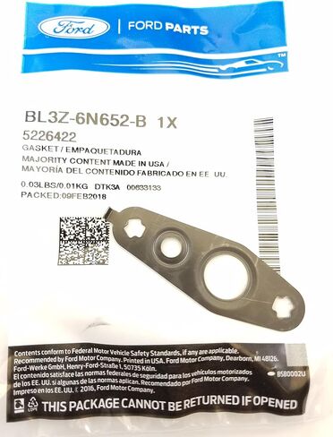 Ford BL3Z-6N652-B, Turbocharger Oil Line Gasket in Saudi Arabia