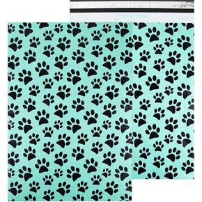 Inspired Mailers - Large Poly Mailers 14.5 x 19 - 50 Pack Sunset Ombre Shipping Bags for Clothing - Mailing Envelopes