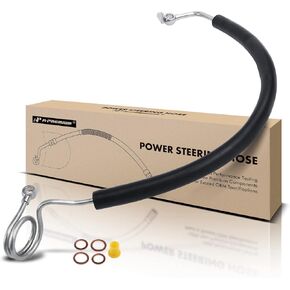 A-Premium Power Steering Pressure Hose Line Assembly Compatible with Audi A4 2003-2006, A4 Quattro 2002-2005, 1.8L, Pump To Gear