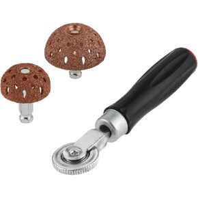 قطعتان من أدوات رقع الإطارات من Mtsooning، عجلة دوارة وعجلة عازلة مقاس 42 مم و55 مم، عجلة تلميع من فولاذ التنغستن مع قاطع كشط بكرة رقعة الإطارات لمجموعة ملحقات تلميع إطارات السيارة in Kuwait