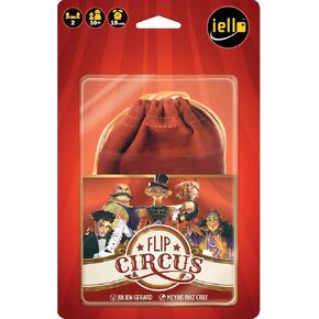 IELLO: Flip Circus - Competitive Puzzle Token & Tile Game, Memory & Deduction, Family Game, Ages 10+, 2 Players - Play as Teams for 4 Players, 15 Min