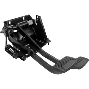 F3TZ-2455-A F3TZ2455A Brake Clutch Pedal Assembly with Bracket Spring Compatible with F150 F250 F350 Bron-co 1992-1997