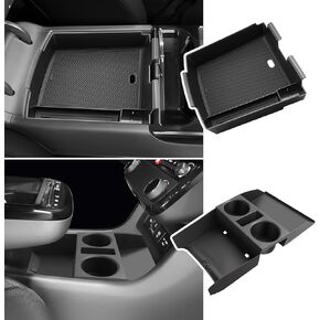 BIBIBO 2Pack 2025 Tucson Center Console Organizer for 2025 Hyundai Tucson Limited Under Console Tray 2025 Tucson Insert Under Center Console Organizer 2025 Hyundai Tucson Limited Accessories