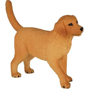 MOJO Golden Retriever Puppy Realistic Domesticated Animal Hand Painted Toy Figurine