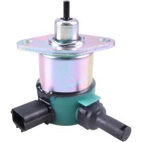 ZTUOAUMA 12V Fuel Stop Solenoid Valve 32721-60013 32721-60014 Compatible with Kubota B2710 B2910 B3030 RTV1100CR RTV1100CW RTV-X1100 Tractors V1205 V1305 V1505 D1105 Engines