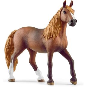 Schleich Horse Club 2023 Authentic Majestic Peruvian Pasos Mare Horse Figurine - Realistic Detailed Riding Horse Mare Toy for Boys and Girls Imagination and Play, Highly Durable Gift for Kids Ages 5+