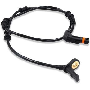 1 PC Car ABS Anti-Lock Sensor, Quick Installation Anti-Deformation Brake System Wheel Speed Sensor, Replaces OEM Number 2049052905 Accessories, Compatible with Mercedes-Benz Models (Black)