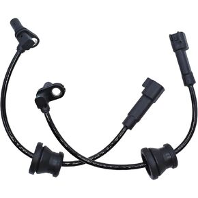Wheel Speed Sensor ABS Compatible with 10-17 Equinox 10-17 Terrain Rear 2010 2011 2012 2013 2014 2015 2016 2017 23348259 25913456 ALS2234 5S12060 2-pc