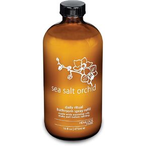 Hemlock Park Room Spray Refill | Plant Based Oils Naturally Scent Your Space (16 oz Refill, Sea Salt Orchid)