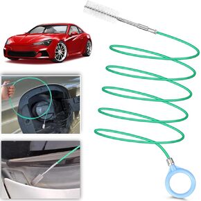 1 Park Auto Sunroof Drain Cleaning Tool,118 Inch Flexible Drain Brush Long Pipe Cleaners for Car, Windshield Drain Hole，Suitable for Car Hood, Sunroof, As Well As Refrigerators, Sewers, Etc
