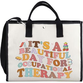 XYANFA Occupational Therapy Tote Bag Occupational Therapist Gift Mental Health Gift OT COTA Tote Bag