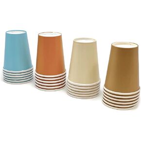 Blue Woodland Baby Shower or Birthday Party Paper Cups 9 Ounce (24 Pack)