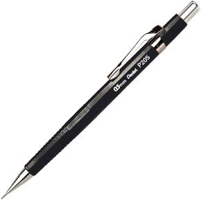 Pentel Sharp Mechanical Pencil, 0.5mm, Black Barrel, 1 PENCIL (P205A)