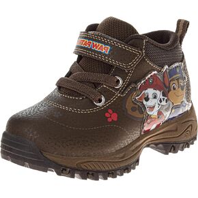 Josmo Paw Patrol Boots for Kid Boys Lace Up MidCalf - Chase Marshall Workboot Construction Boot Trek Walk Hike Climb (size 7-10 Toddler/size 11-12 Little Kids)