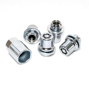Wheel Lock Nuts with Key M12×1.5 Fit for Toyota Avalon C-HR Camry Celica Corolla Highlander Matrix Mirai MR2 Prius RAV4 Sienna Solara Tacoma and Lexus 2001-2023(00276-00900)