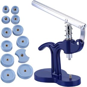 Zerone Watch Press Set, Watch Back Case Closer Presser Repair Crystal Glass Fitting Watchmaker Tool for Closer Snap Watch