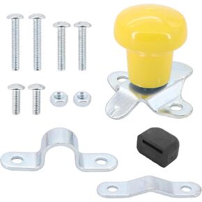 Dokili Steering Wheel Spinner Knob WSV123Y 60922 5A6YL Compatible with John Deere Tractors Case IH Backhoe Cub Cadet Mower and Many More Cars Trucks Boats Lawn Mowers,Yellow