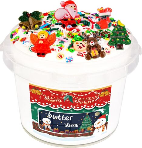 ChristmasChildren's 500ml Clay Bucket,Soft and Non Stick,Suitable For Teenagers,Girls,Boys, 4, 5, 6, 7, 8, 9, 10, 11, 12 Years old And adults,Can beUsed as a Christmas garter Pad, 2024 Advent Calendar in Saudi Arabia