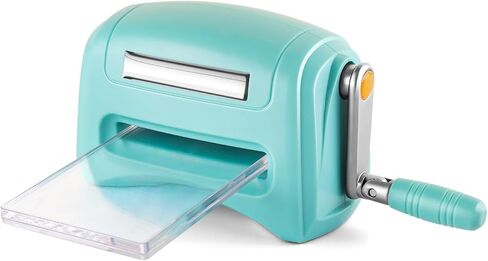 Mini Manual Die Cutting and Embossing Machine,for Arts&Crafts,Scrapbooking& Cardmaking,3"Opening,Crafting Projects Cutting Machine for Starter,Beige Metal Cutting Dies Machine with 4 Cutting Machine in Saudi Arabia