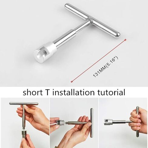 LadyRosian Car Paintless Dent Removal Tools T Handle Hammer with 10pcs Puller Tabs Dent Repair Kit for Car Auto Hail Damage Repair Paintless Dent Repair in Kuwait