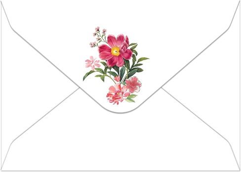 Punch Studio زهور الفاوانيا البارزة، بطاقات ملاحظات في صندوق، 10 بطاقات مع صندوق مزخرف (50419) in Kuwait