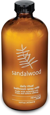Hemlock Park Room Spray Refill | Plant Based Oils Naturally Scent Your Space (16 oz Refill, Sea Salt Orchid) in Saudi Arabia