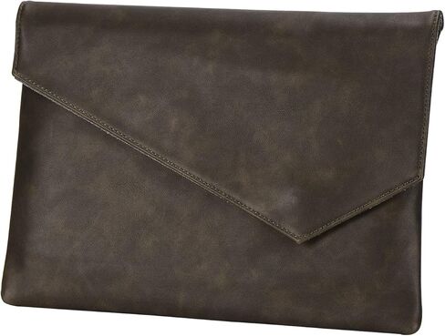 حقيبة ملف مغلف كلاسيكية من جلد البولي يوريثان مقاس A4 in Kuwait