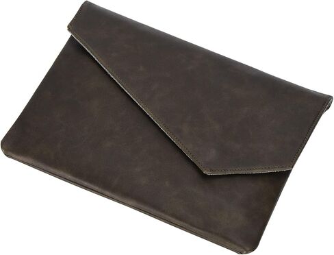 حقيبة ملف مغلف كلاسيكية من جلد البولي يوريثان مقاس A4 in Kuwait